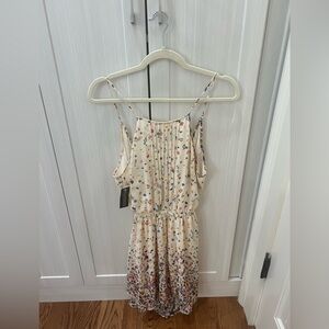 NWT- Double Zero Multicolor Geometric Print Dress